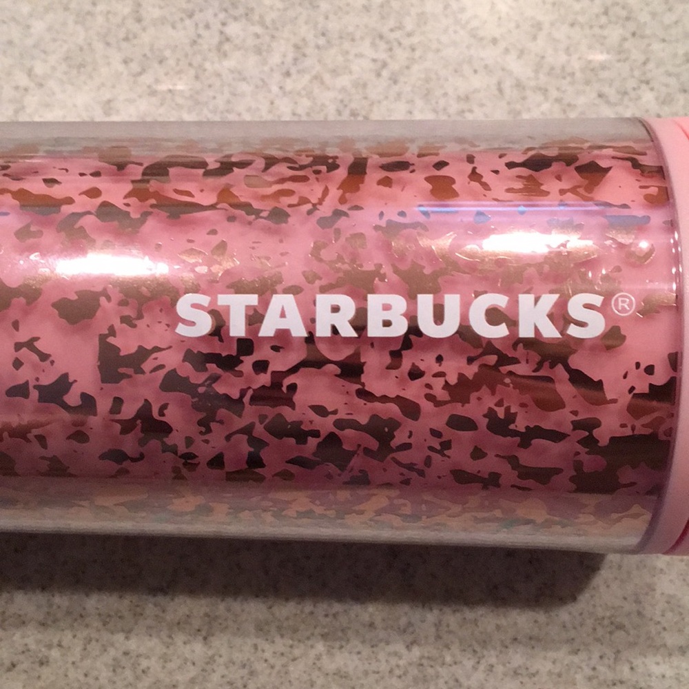 Pink Starbucks Tumbler
